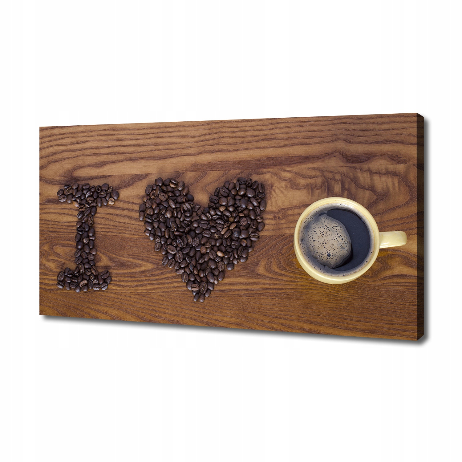 

Foto obraz na płótnie I love coffee 140x70 cm