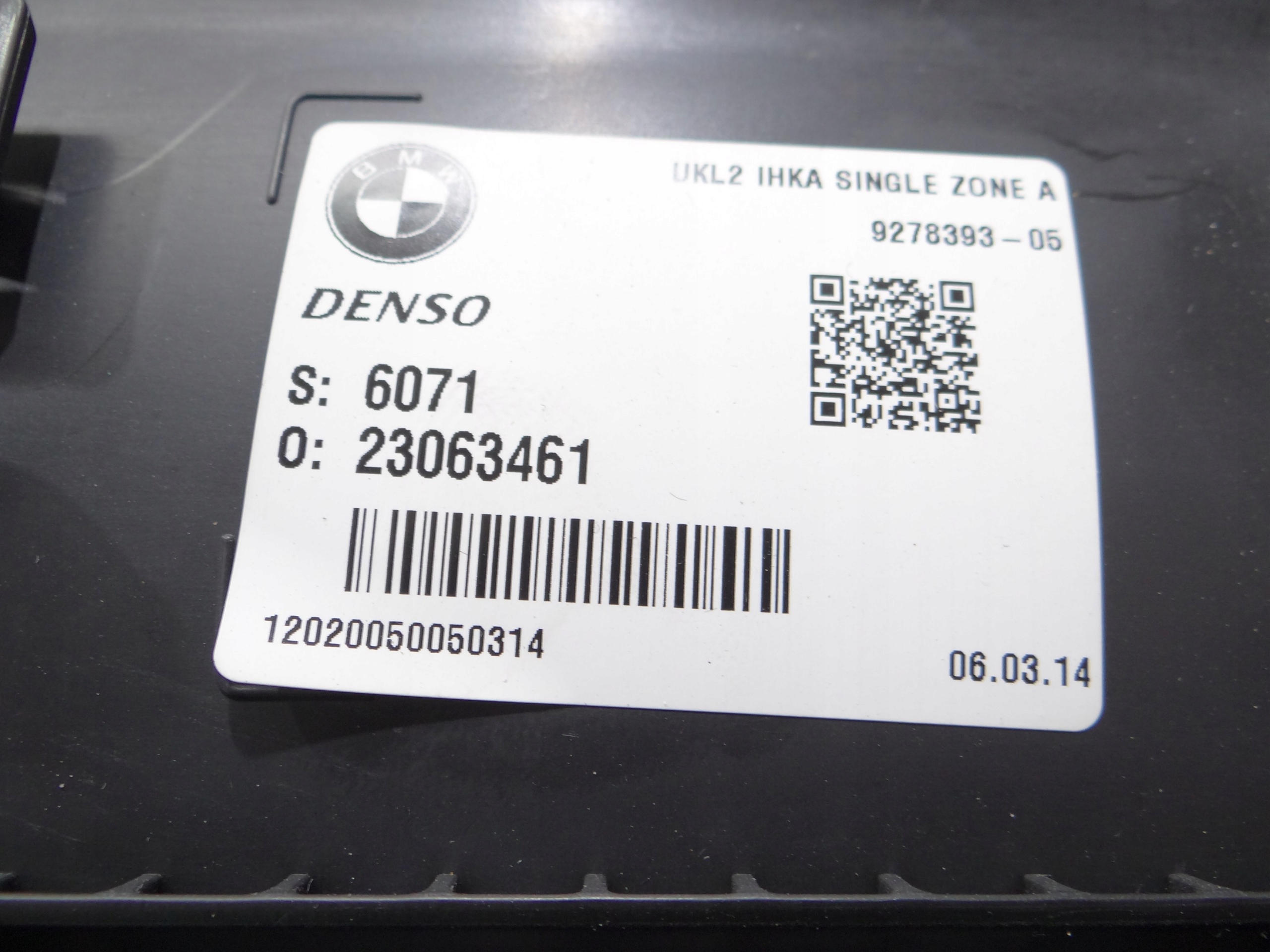 heater heating BMW I3 OE 9278393