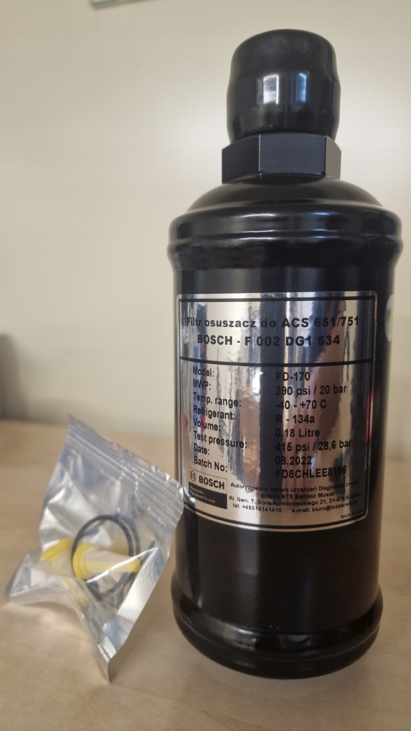 Filtr stacji klimatyzacji Bosch ACS 651 751