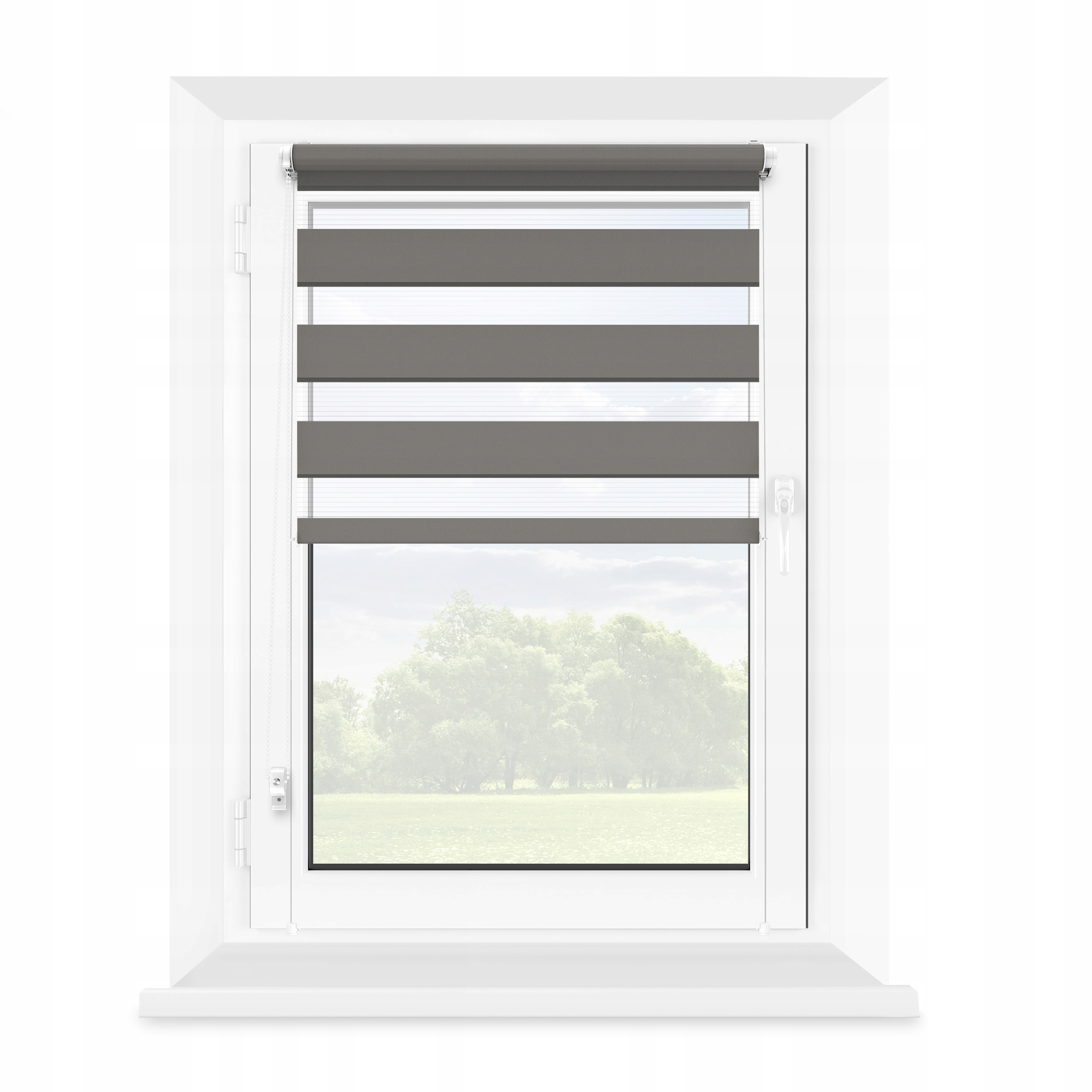 

Roleta Noc Dzień 83,5X215CM Wymiar Grafitowy