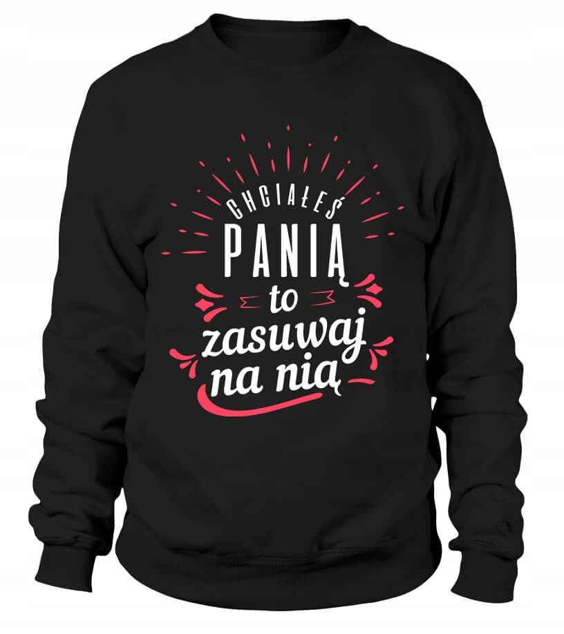 Dámská Mikina kterou jste chtěli, paní L., černá, Dárek pro dívku