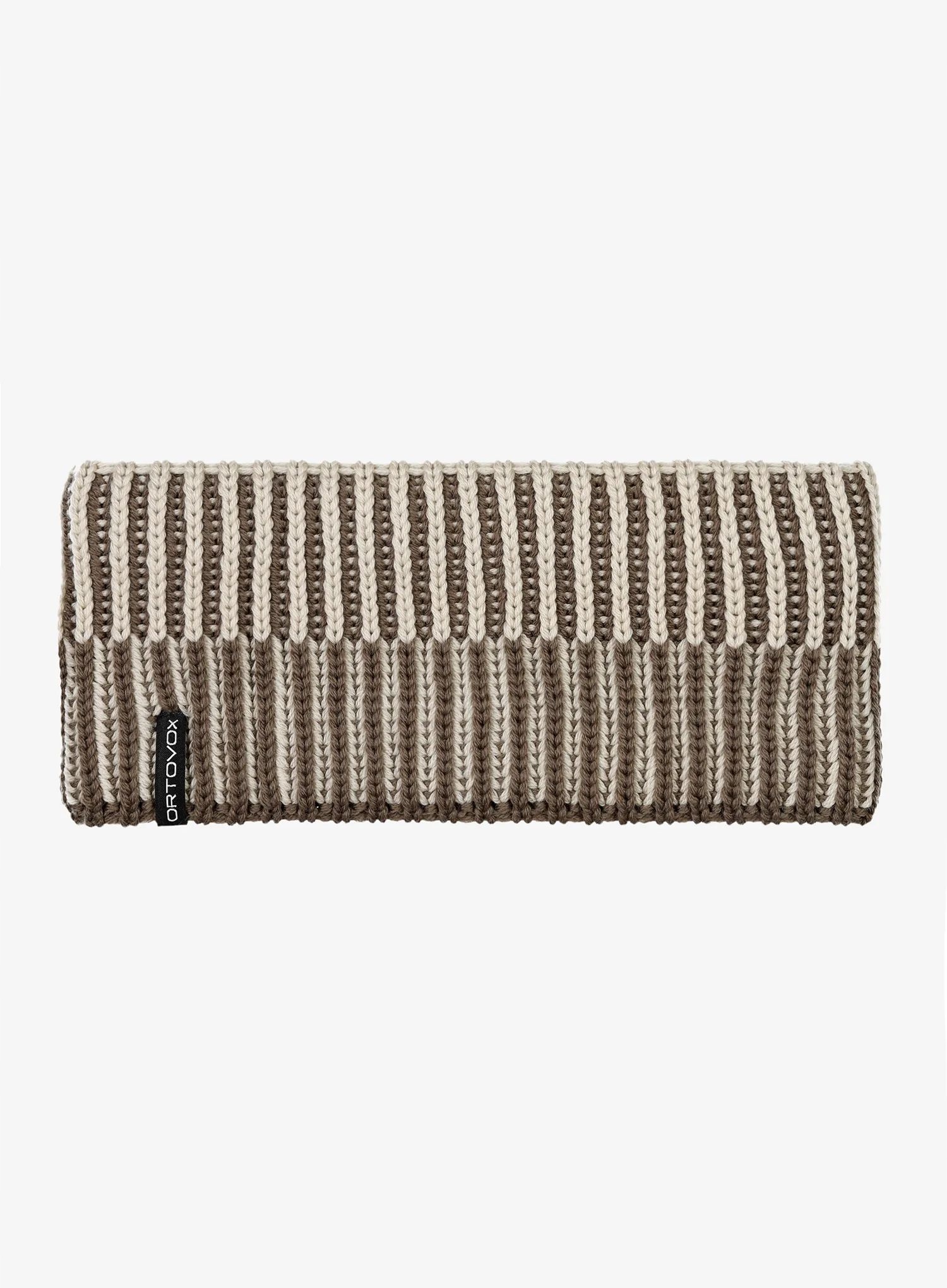 Čelenka Ortovox Deep Knit Headband tmavě šedohnědá