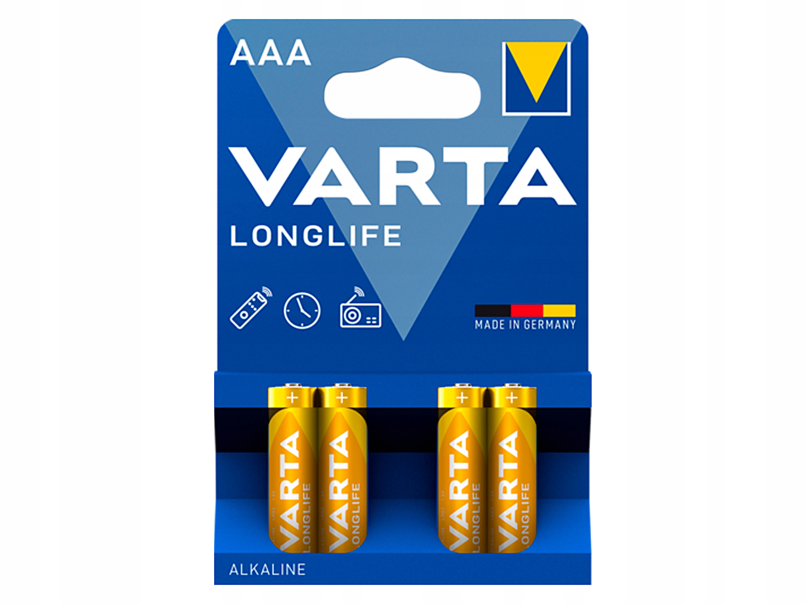 

Baterie alkaliczne Varta Aaa R3 Longlife 4 sztuki