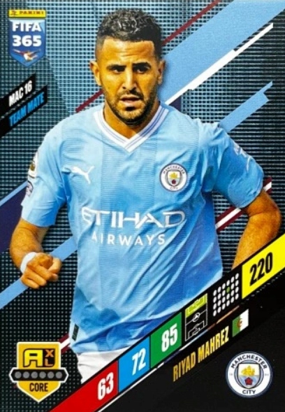 Fifa 365 2024 Panini MAC16 Mahrez