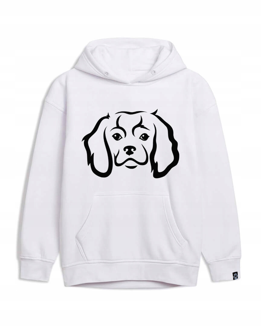 Mikina s motivem psa Cavalier