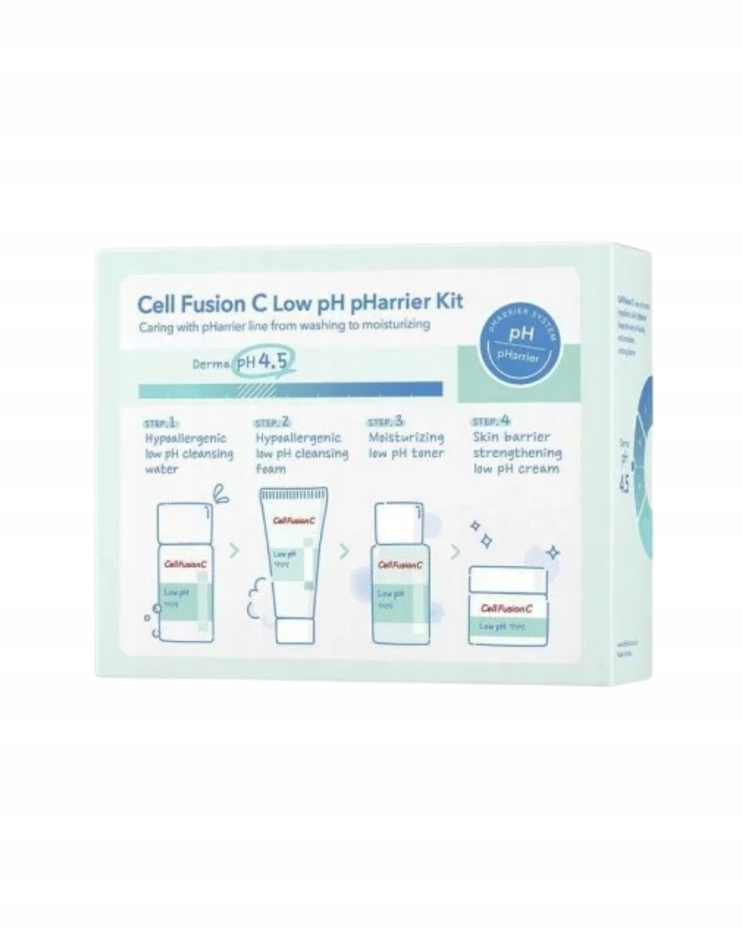 Orginał Cell Fusion C Low pH pHarrier Kit 3x 20 ml 1x 8 ml