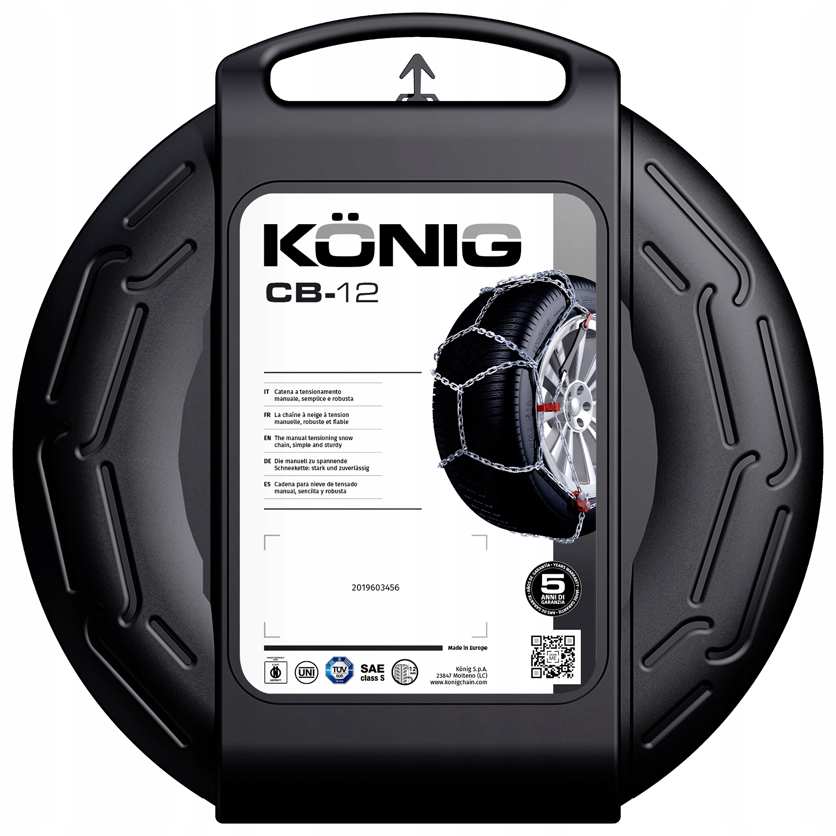 Łańcuchy śniegowe THULE KONIG CB-12 102 255/35 R18 Producent Konig