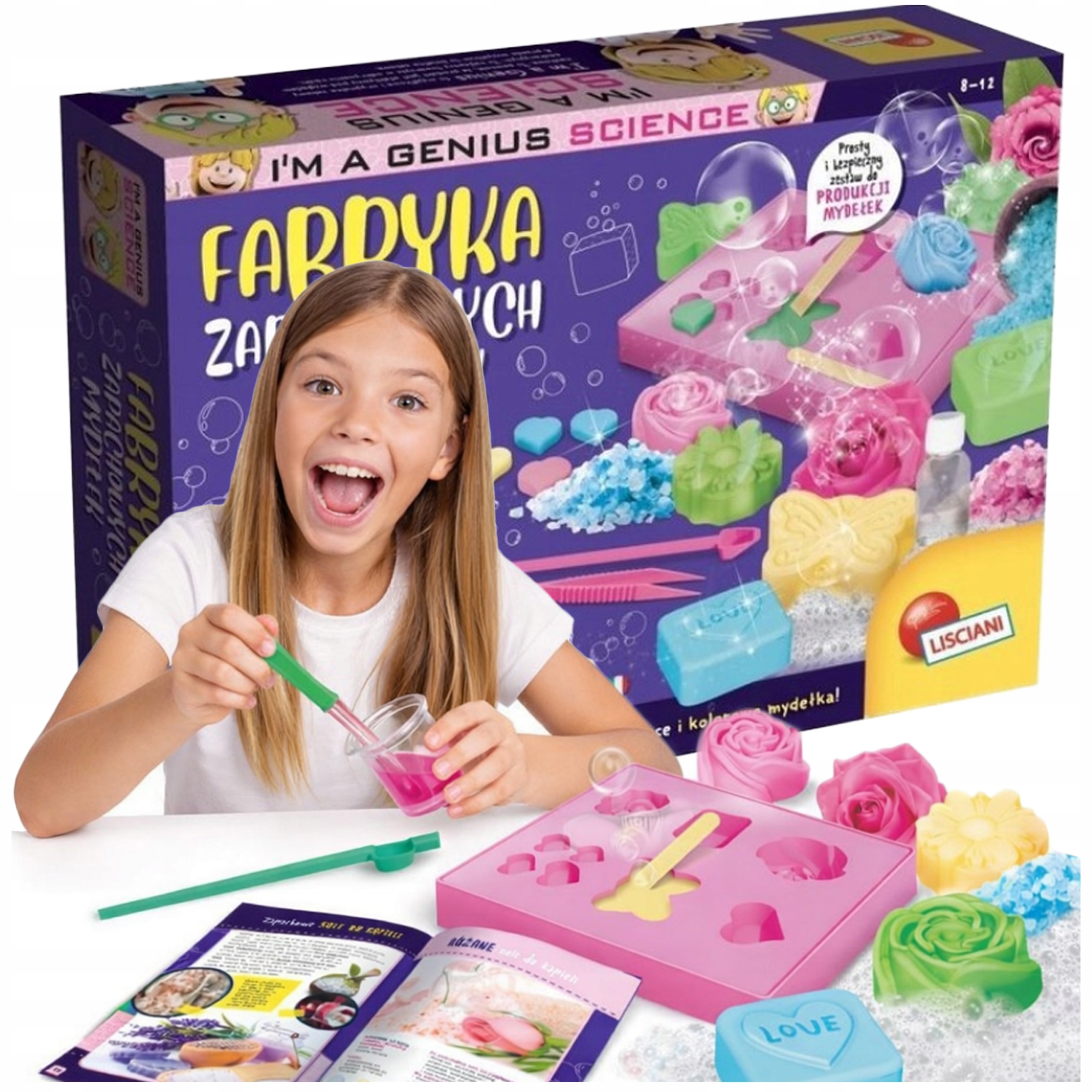 Hračky pro děti Kreativní Diy Sady Továrna na mýdla Udělejte to sami 9 let