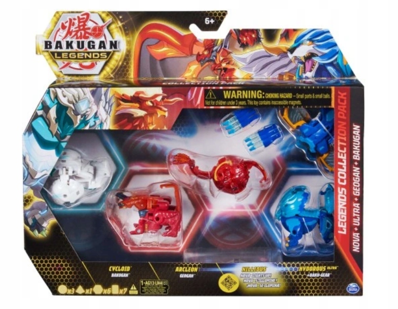 Zestaw figurek Spin Master Bakugan Legends 4 szt.