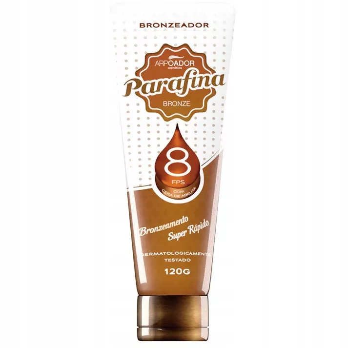 Opalovací krém Parafín Bronze 8 Spf 120 ml
