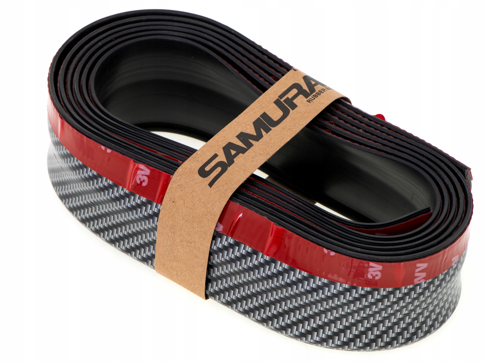 DOKŁADKA ZDERZAKA SPOILER CARBON 2,5m | SAMURAI Producent części Inny