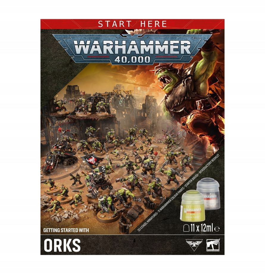 WARHAMMER 40000 - GETTING STARTED WITH ORKS