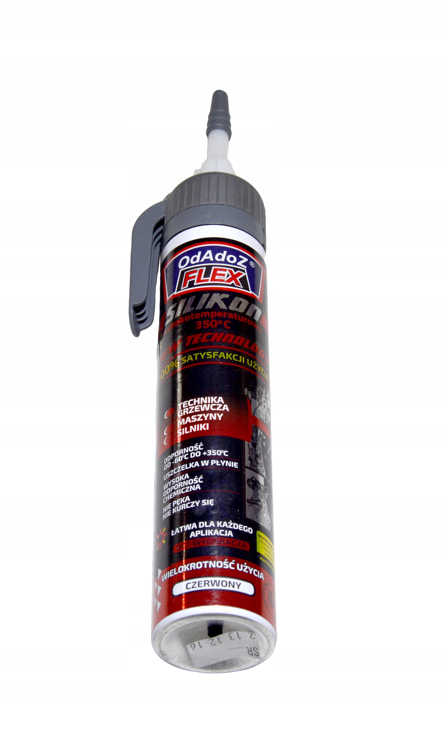 

Silikon Wysokotemperaturowy Gazowy Czerwony 200ML