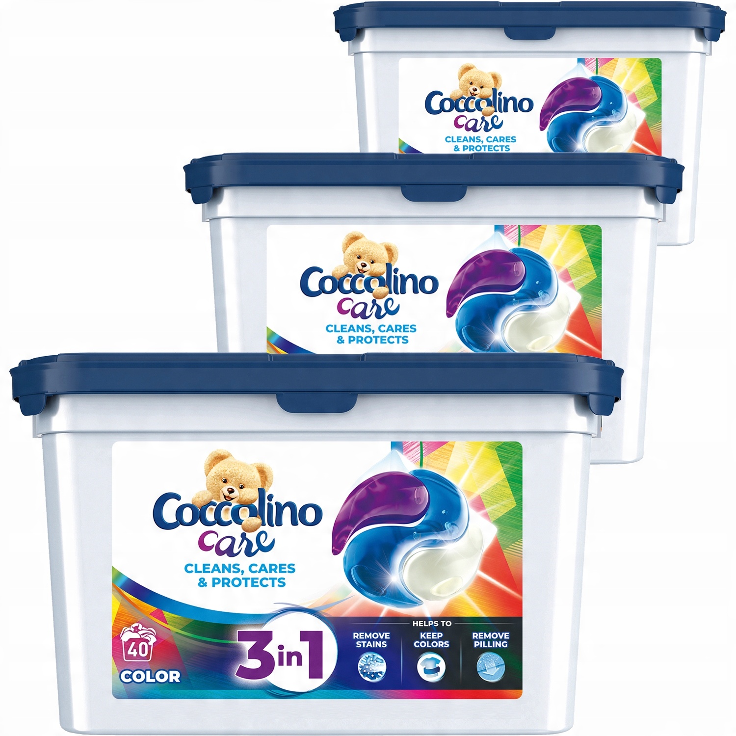

Coccolino Care Kapsułki do prania Kolor 120sz 3xXL