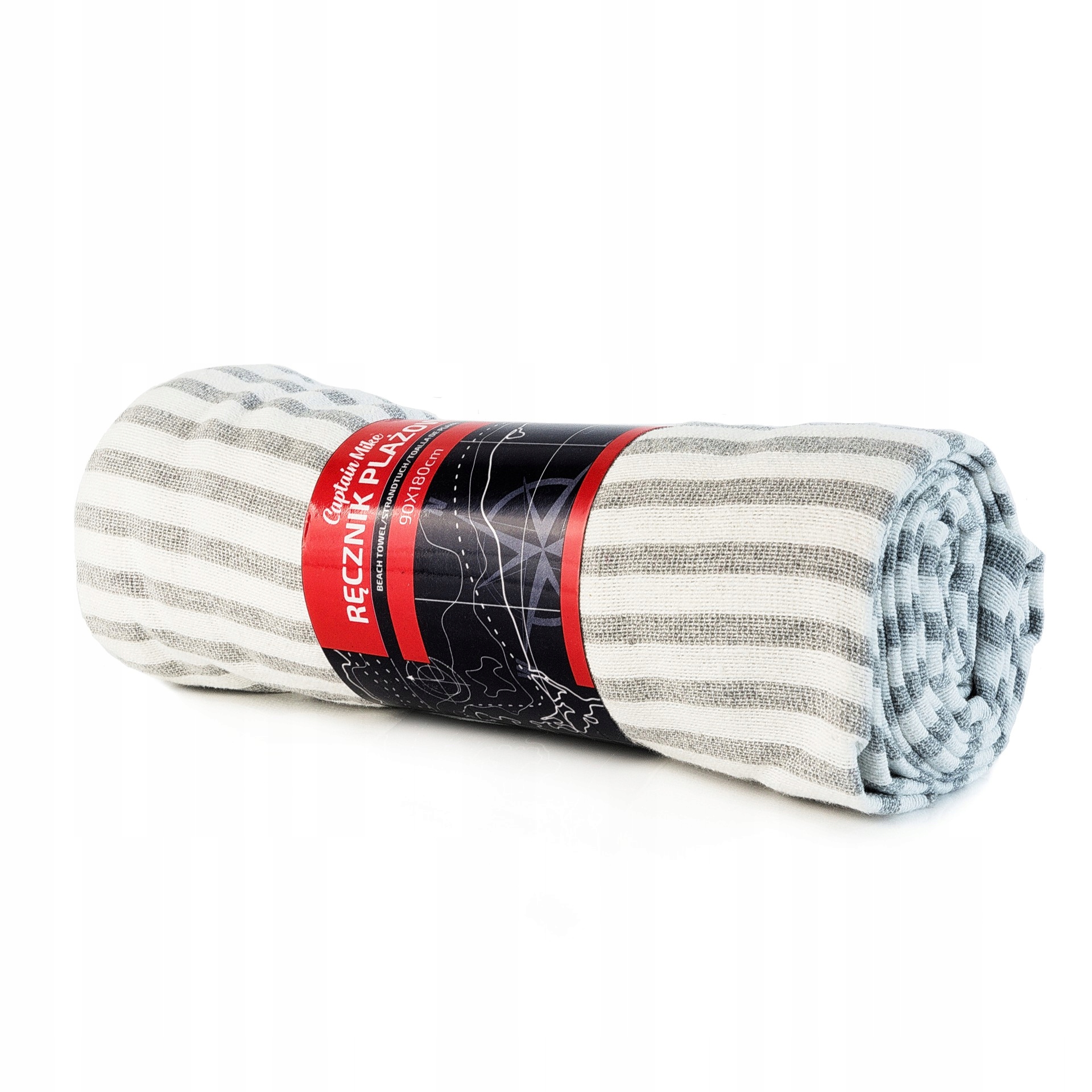 Ręcznik bawełna plażowy fouta na plażę do sauny Captain Mike 90x180 Marka Captain Mike