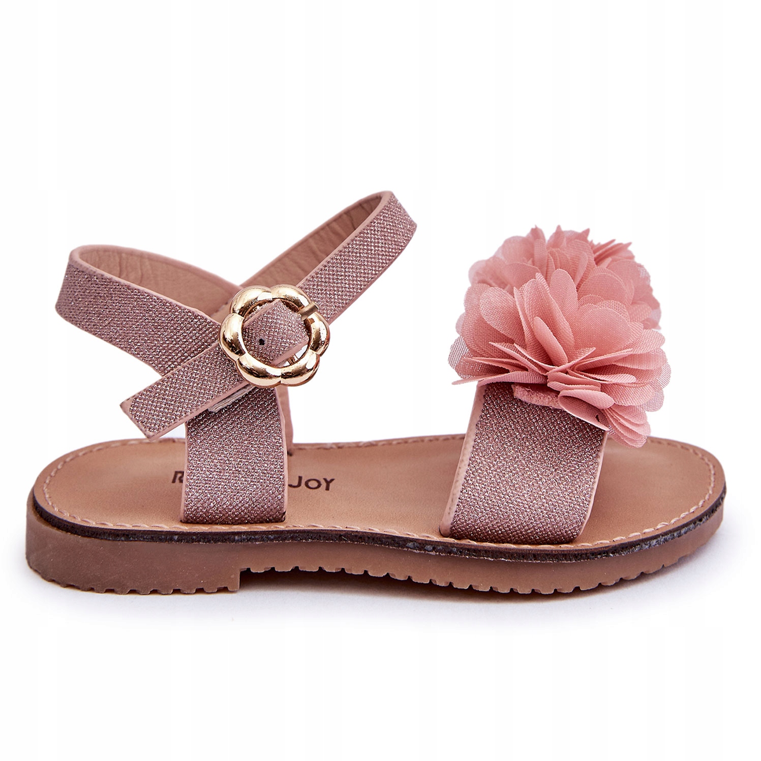 

Sandały Dziecięce Modne Z Kwiatami Różowe 24