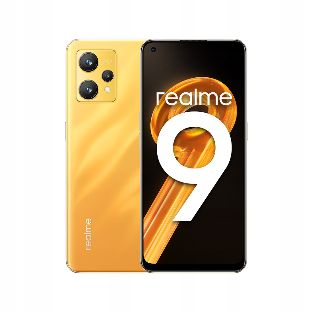 

Smartfon realme 9 8/128GB Super Amoled 90Hz Żółty