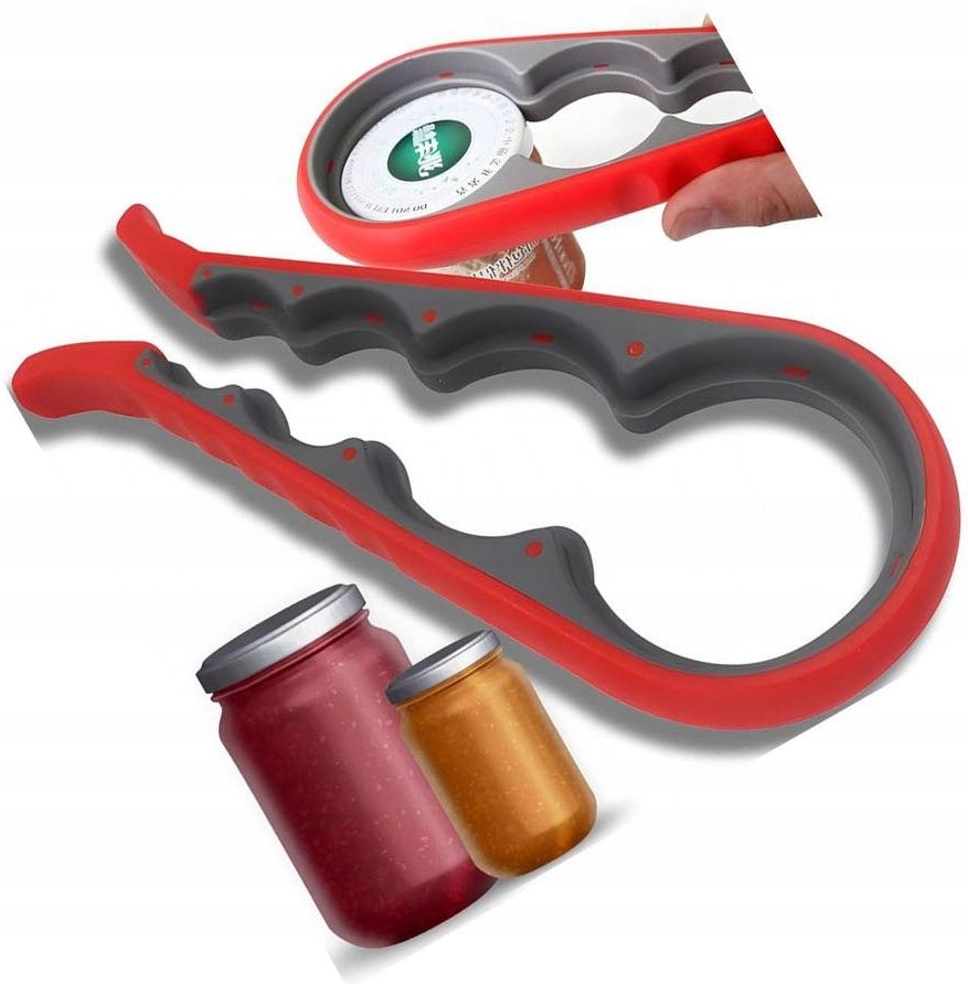 Otvírák Na Láhve Zavařovací Láhve A Šroubovací Víčka Weków Dekli Univerzální Nastavitelný 4v1