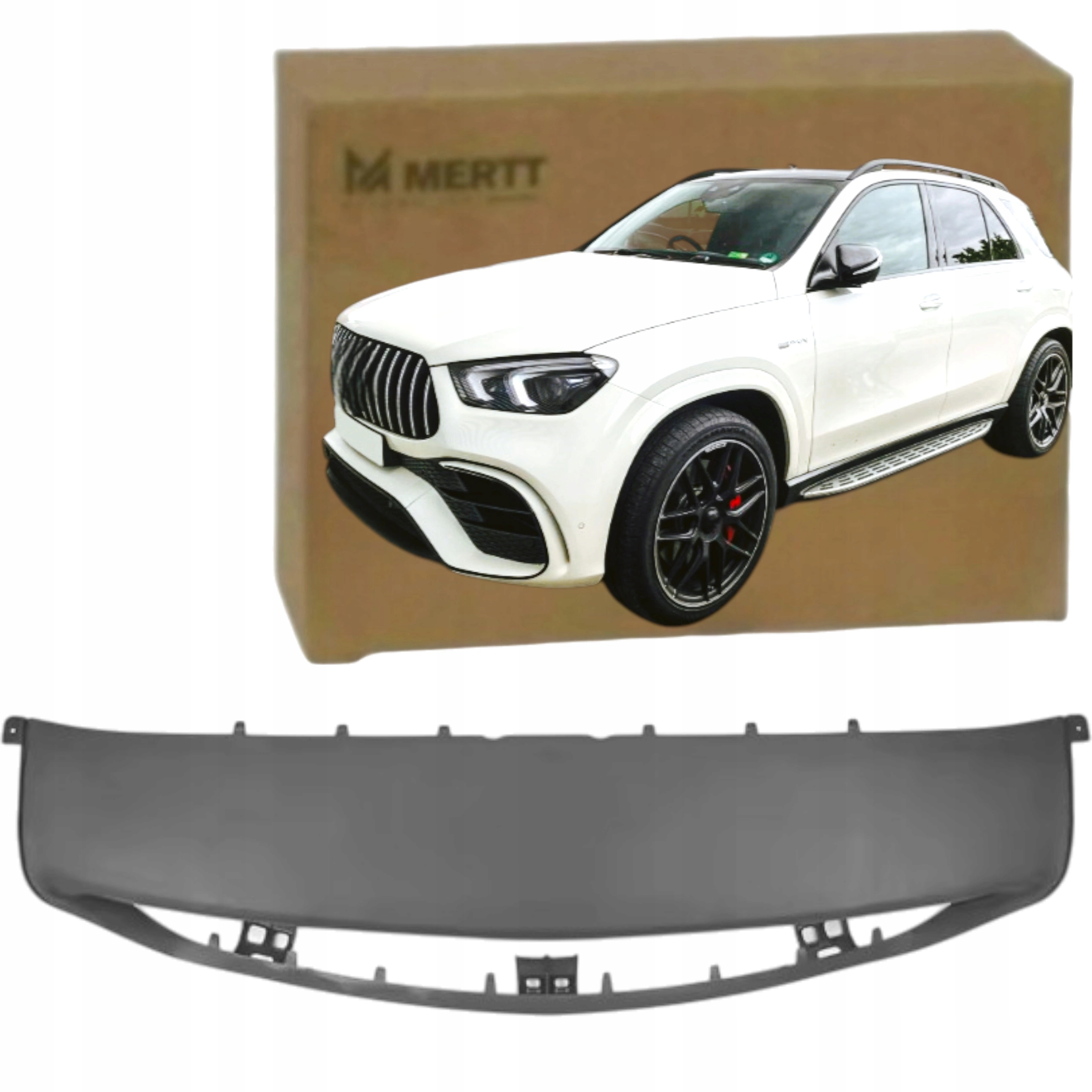 Mercedes Gle W167 2019 – Spodní Středová Mřížka Předního Nárazníku