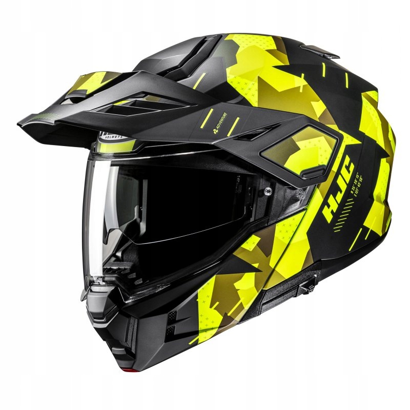 Motocyklová Prilba Hjc I80 Roki Black Yellow S