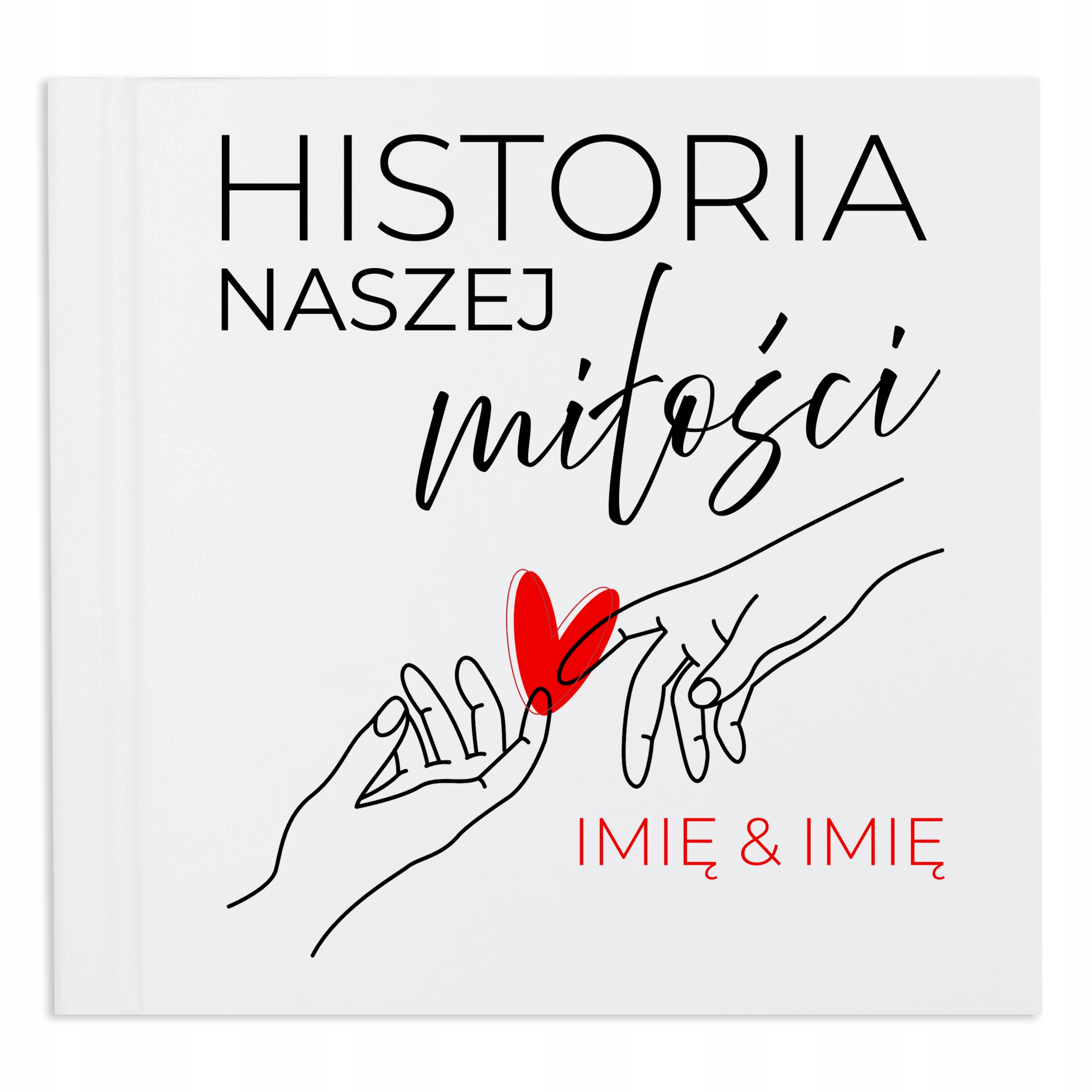 ALBUM NA ZDJĘCIA BIAŁY PREZENT NA WALENTYNKI PERSO HISTORIA NASZEJ MIŁOŚĆI
