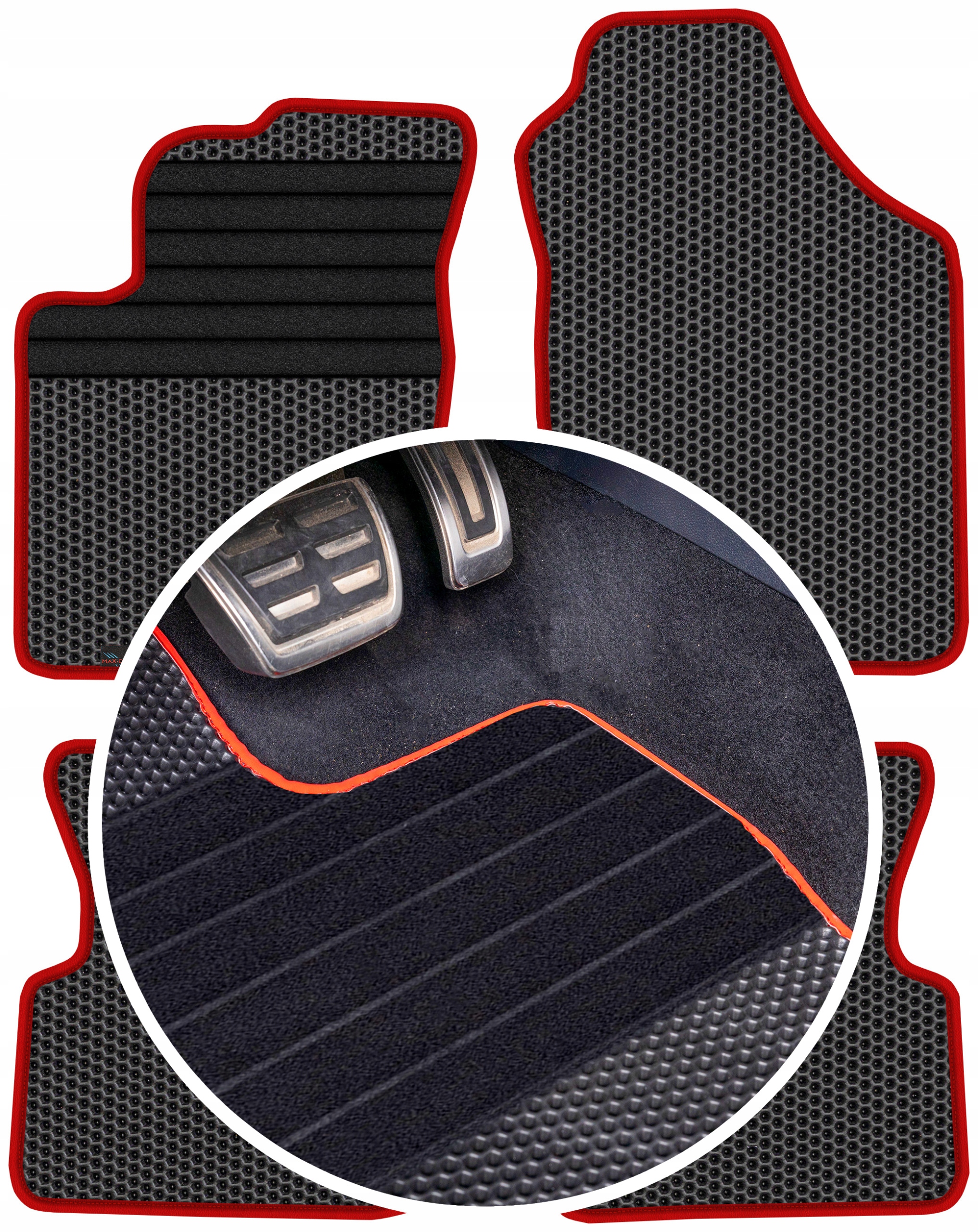 Kia Picanto I Hb 2004-2007 Gumové koberce Eva Eternity Plastry Medu