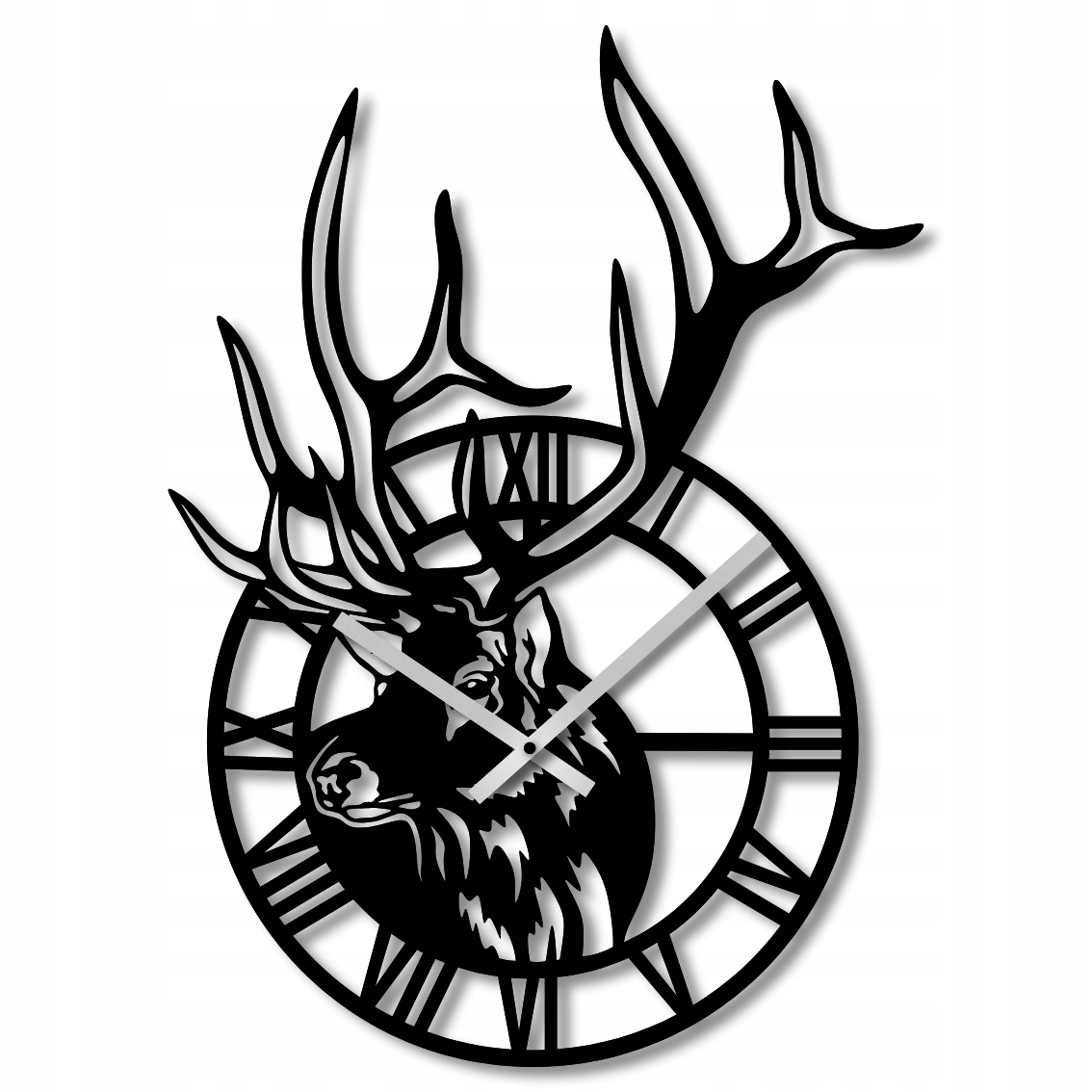 Nástěnné Hodiny 69 cm Nástěnné Hodiny Velké Hodiny Do Obývacího Pokoje Jelen