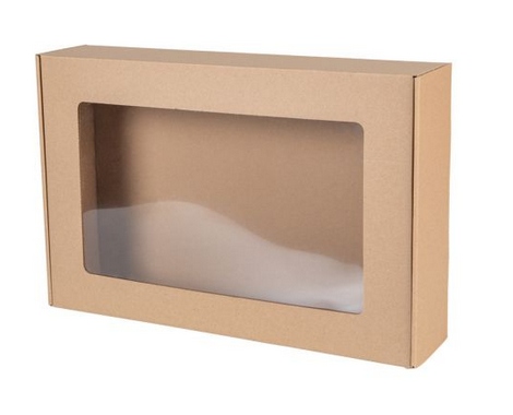 

Eco pudełko z Okienkiem prostokąt 370x260x60mm