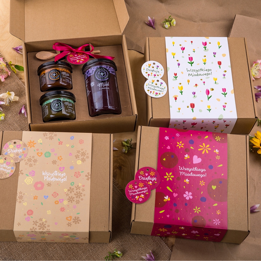 Levně Velký Set Na Každou Příležitost Dárek Med 650 g Dva Medy 270 g Dárek