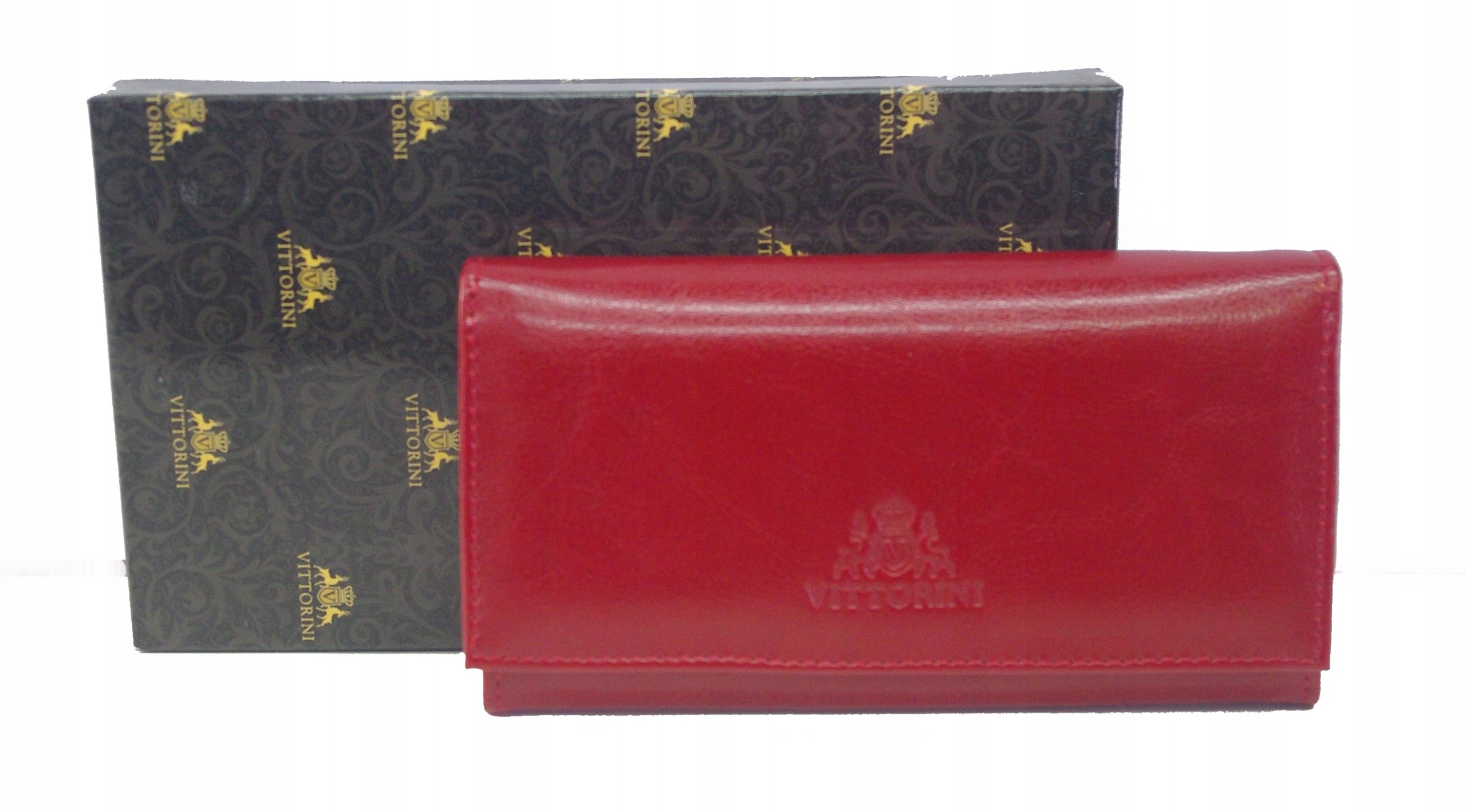 Vittorini dámská kožená peněženka červená 16,5 032-69-s12