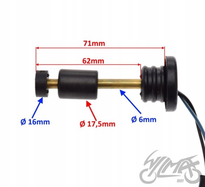 CZUJNIK POZIMU OLEJU QT-4 Dopasowanie do pojazdu produkt dedykowany