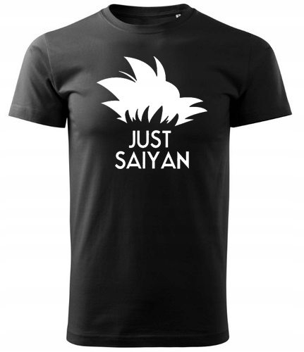 

Koszulka Męska T-shirt Just Saiyan S-xxl Tu S