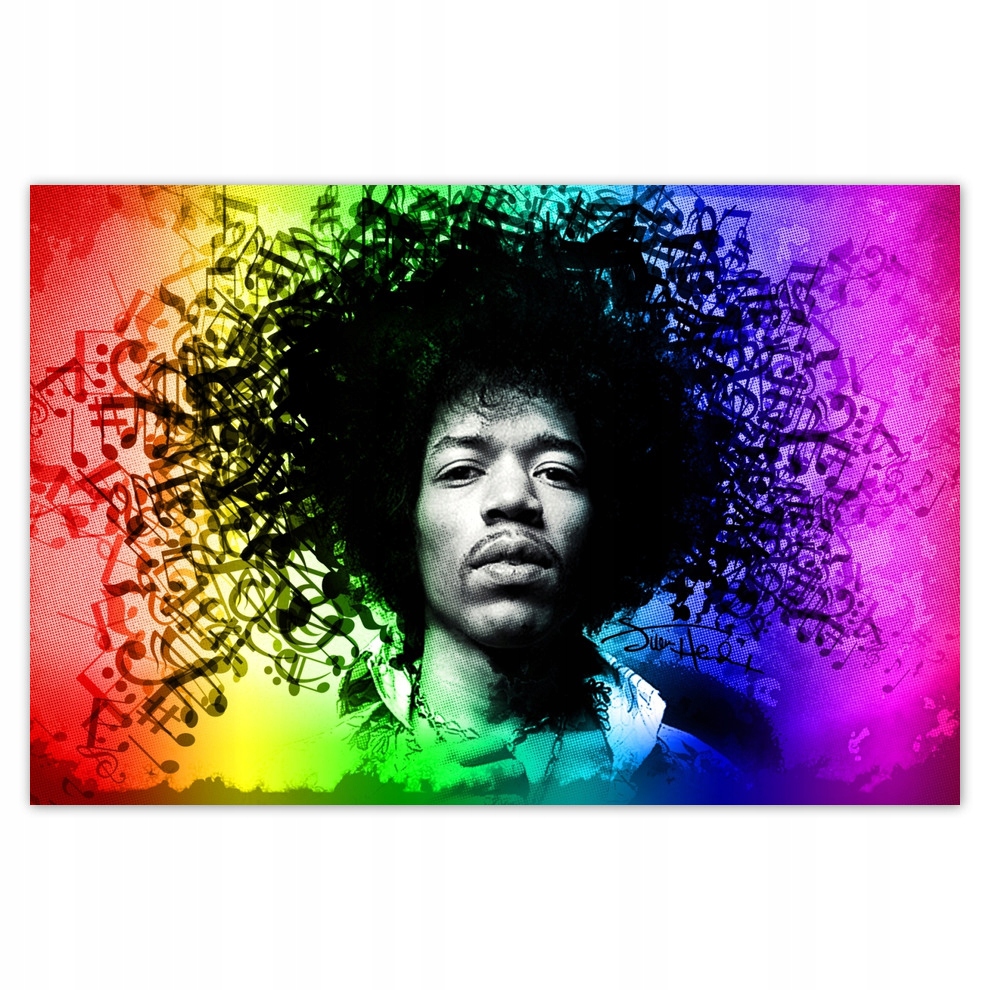 

Plakaty 93x62 Tęczowy Hendrix
