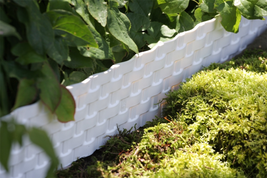 PALISADA obrzeże RATTAN 0,8mb ciemny brąz OGRODOWA Producent GardenPlast