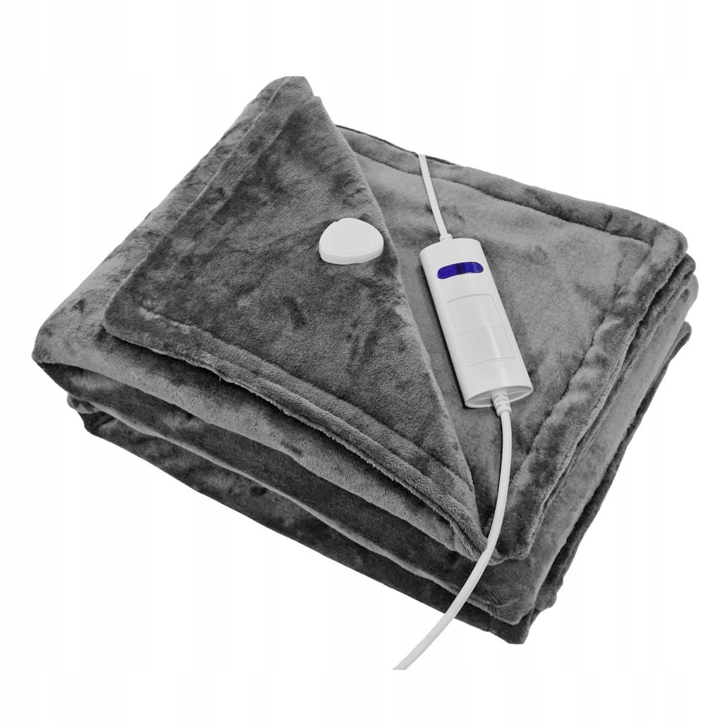 Koc Elektryczny Mata Grzewcza 180x130 Duży Miękki