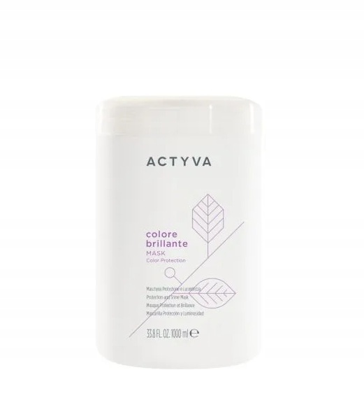 Kemon Actyva Colore Brillante maska pro barvené vlasy 1000 ml