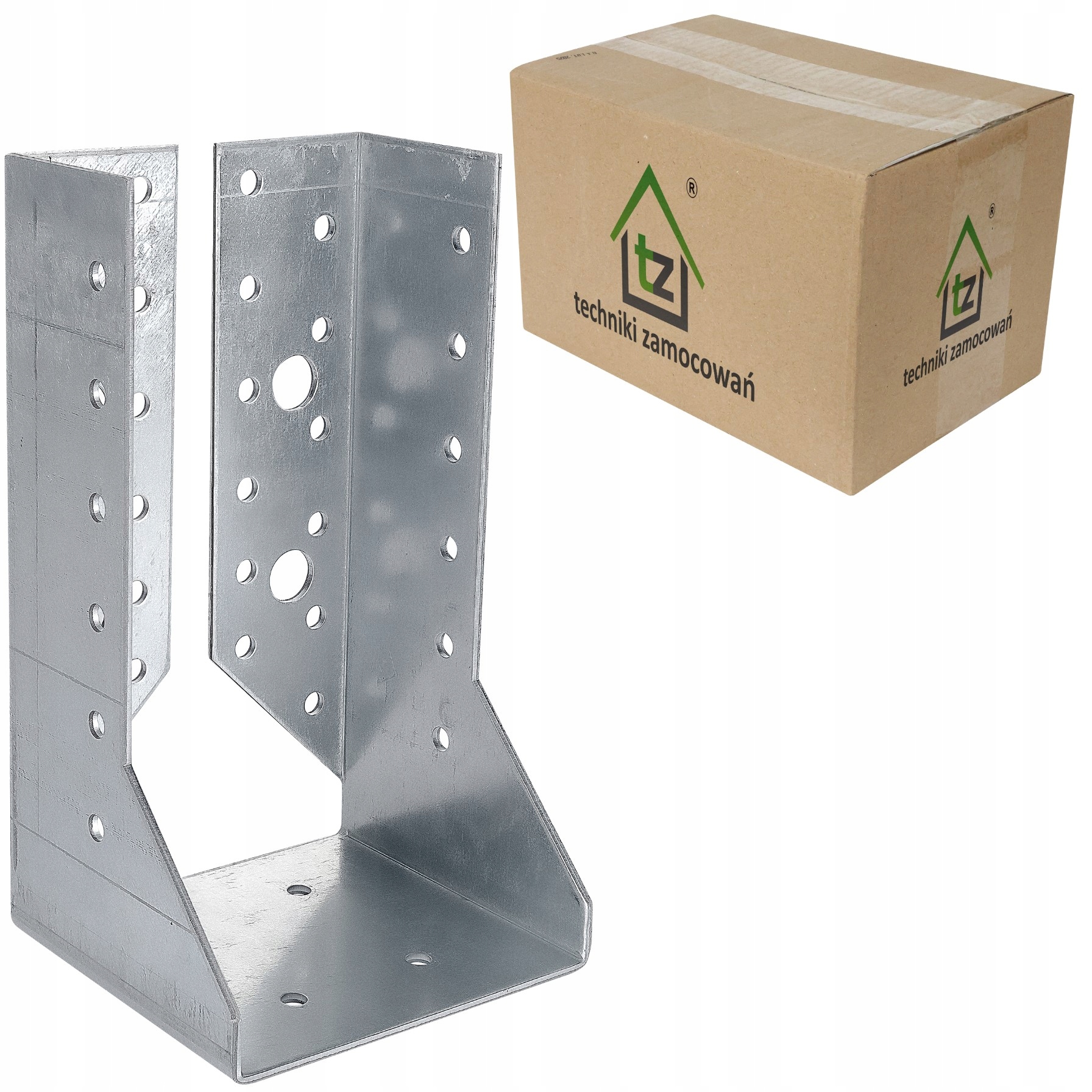 Skryté věšáky na nosníky 80x150 mm 24 ks Ce Pevné 2 mm pro nosníky WZ83