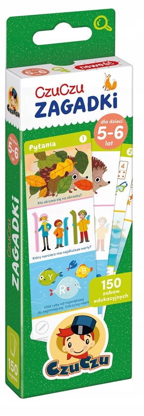 

CzuCzu Zagadki dla dzieci w wieku 5-6 lat Czu Czu