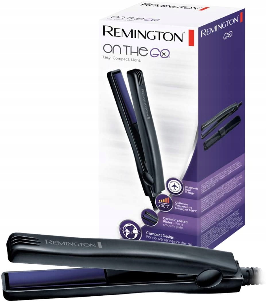 Žehlička Na Vlasy Remington S2880 na vlasy malá turistická keramická 15 cm