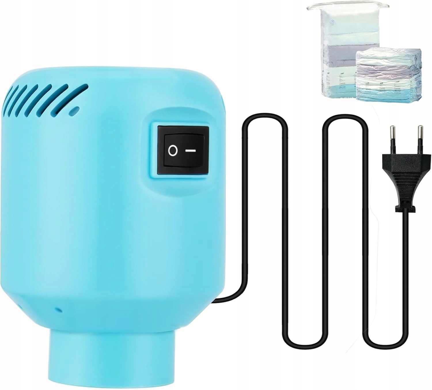 Levně Pumpička Na Cestovní Sáčky Na Oblečení Malá, Praktická, Výkonná, 55 W