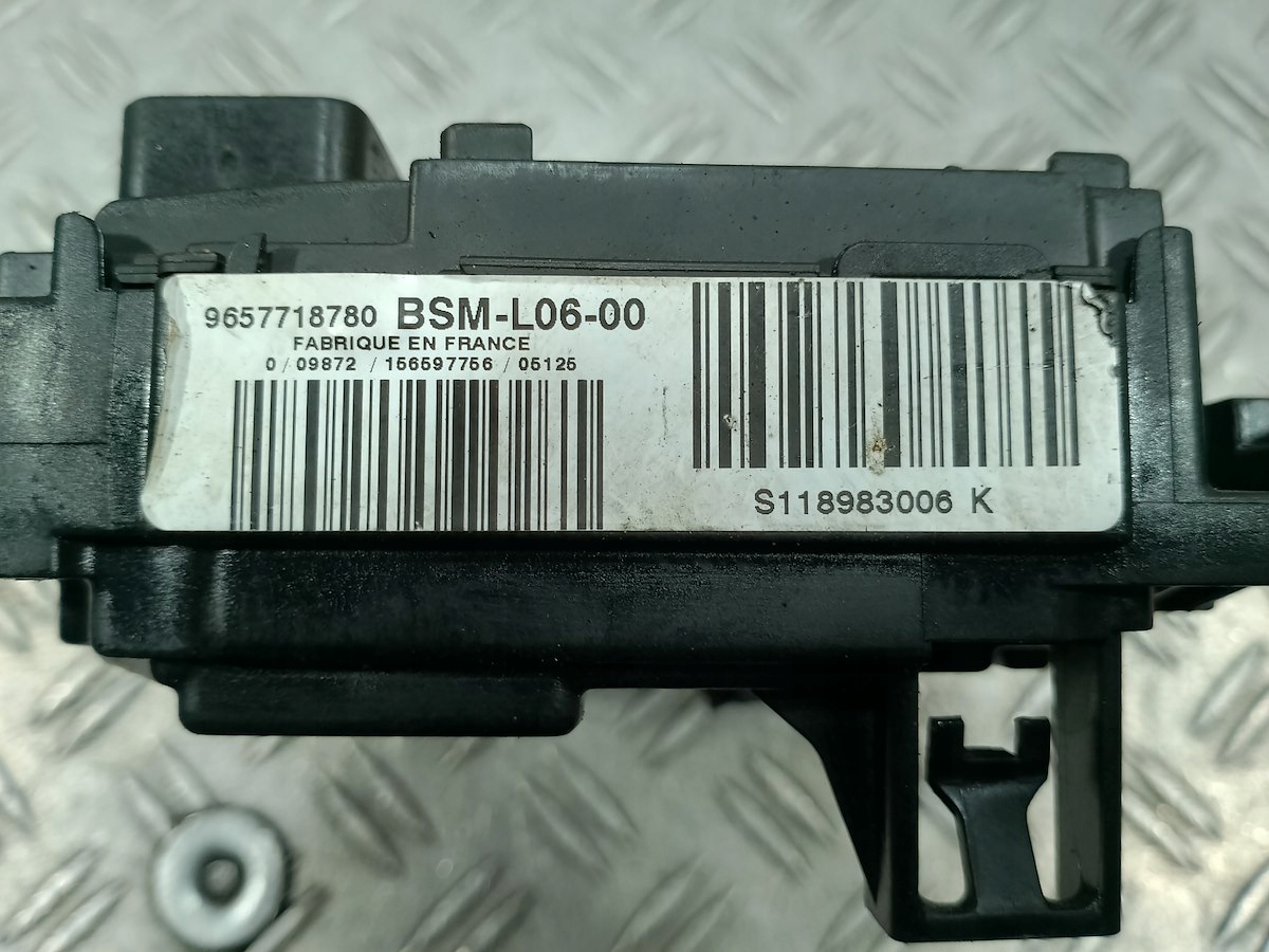 MODUŁ BSM CITROEN C5 FL 9657718780 S118983006K BSM-L06-00 1.6 HDI Typ samochodu Samochody osobowe