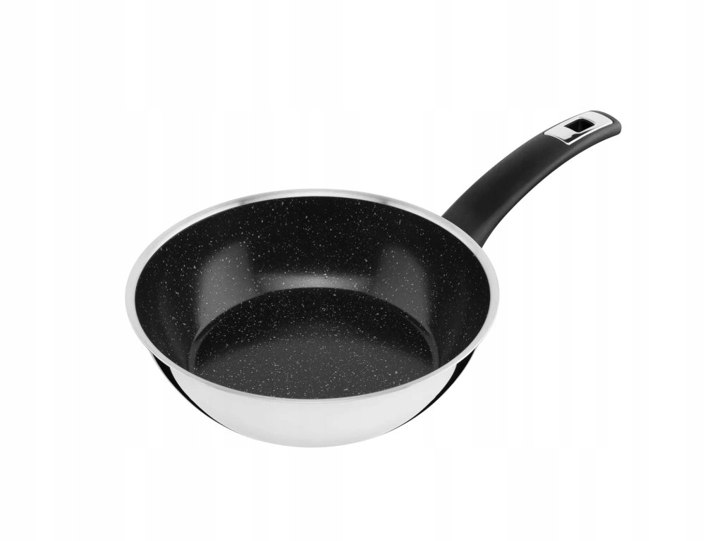 Panvica Kolimax Cerammax Pro Comfort 22 cm s rukoväťou, vysoká, čierna Gran