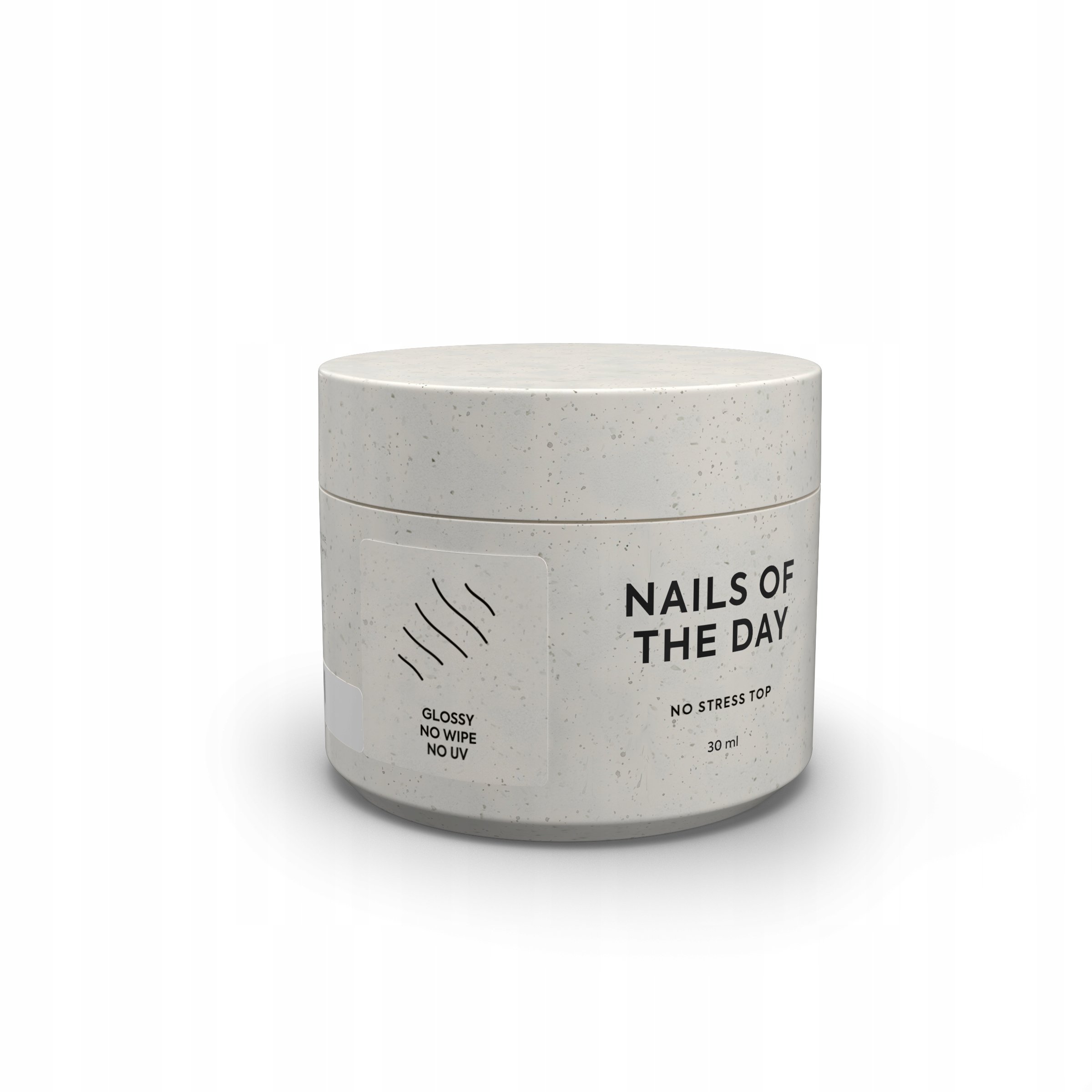 Nailsoftheday No stress top no wipe błyszczący top bez lepkiej warstwy i