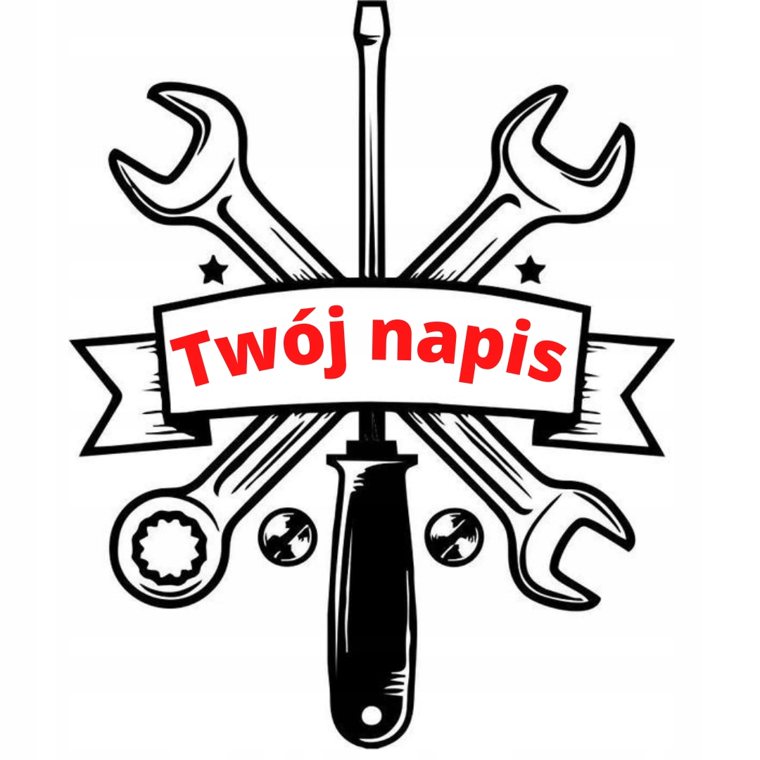 

Tatuaż zmywalny Mechanika indywidualny Twój Napis