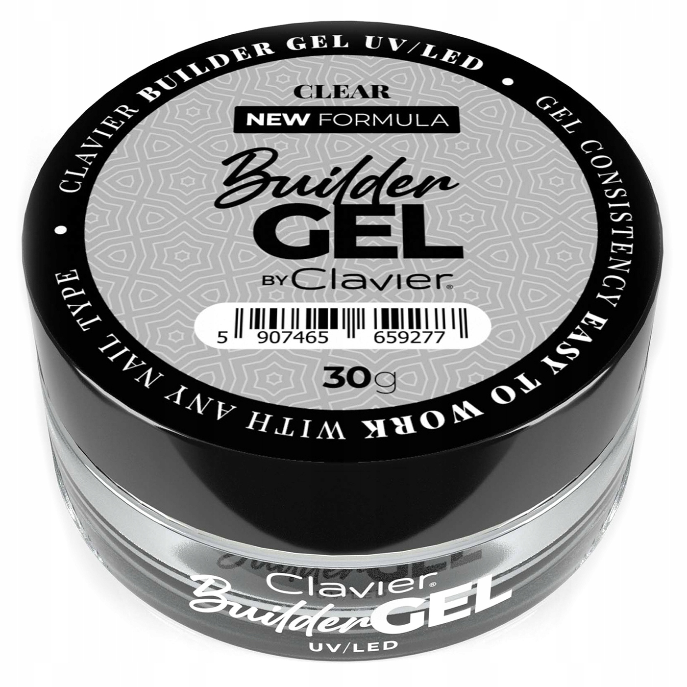 Clavier Żel Budujący Do Paznokci 30 g - Clear