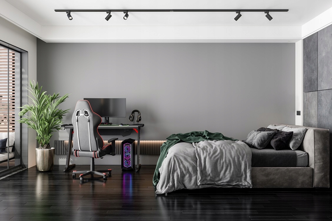 NOWODVORSKI 7583 MONO LAMPA NA SZYNĘ PROFILE ZŁOTO REFLEKTOR SZYNOWY Marka Nowodvorski