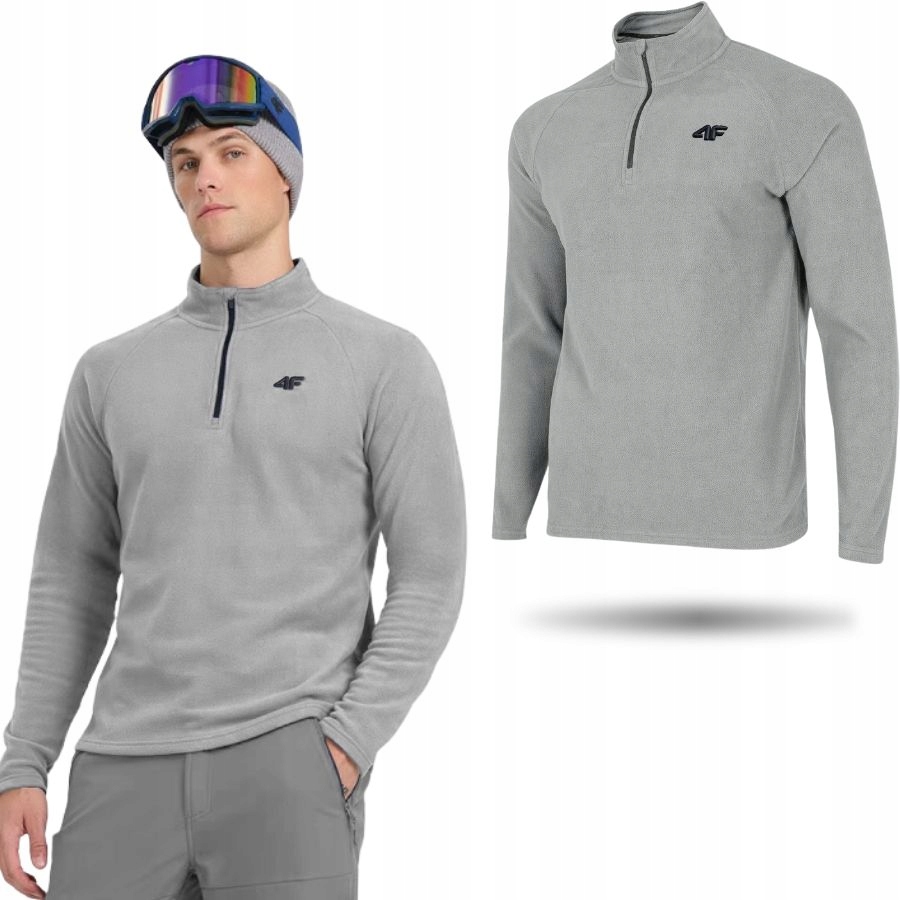 POLAR MĘSKI 4F BLUZA POLAROWA DRESOWA SPORTOWA NA CO DZIEŃ