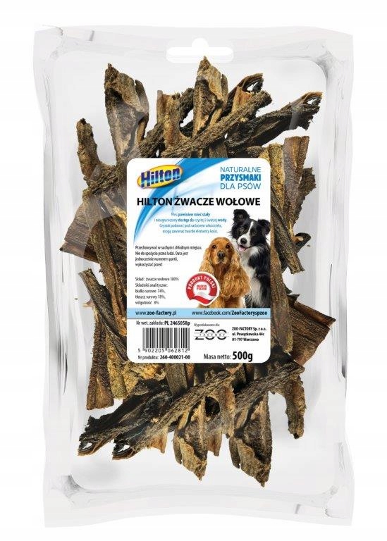 PRZYSMAKI DLA PSA HILTON ŻWACZE WOŁOWE 500G