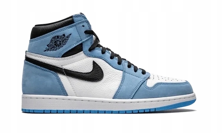 Jordan 1 Retro High White University Modrá Unc 40 Eu