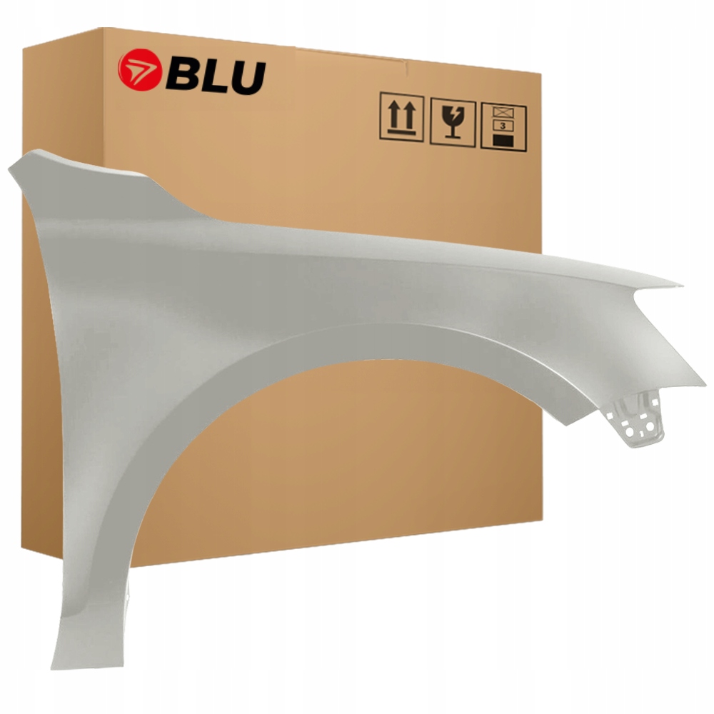 Blu Blatník Vw Jetta VI 6 LB7W pravý stříbrný 10-18 přední pozink